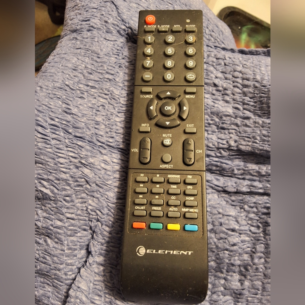 Element Black Remote with Multicolor Buttons - Picture 2 of 4